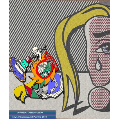 Roy Lichtenstein and DHAdmann I